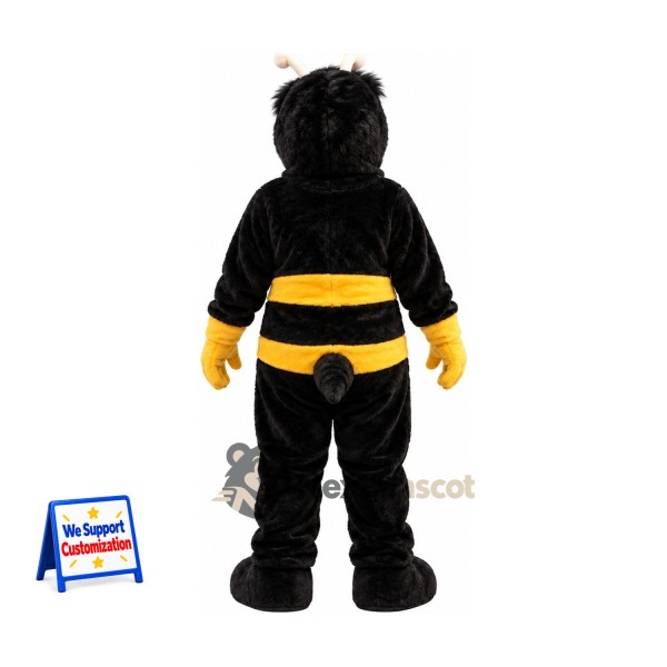 Bee Mascot Costume - Black Body and Yellow Stripes Bee Mascot Costume - Black Body and Yellow Stripes