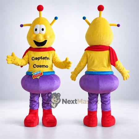 Alien Mascot Costume - Yellow Alien Mascot Costume - Yellow