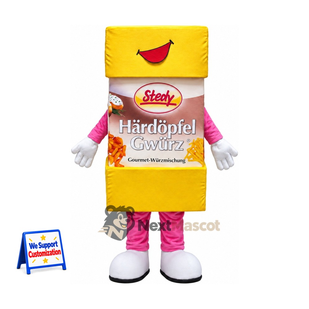 Seasoning Packet Mascot Costume Seasoning Packet Mascot Costume