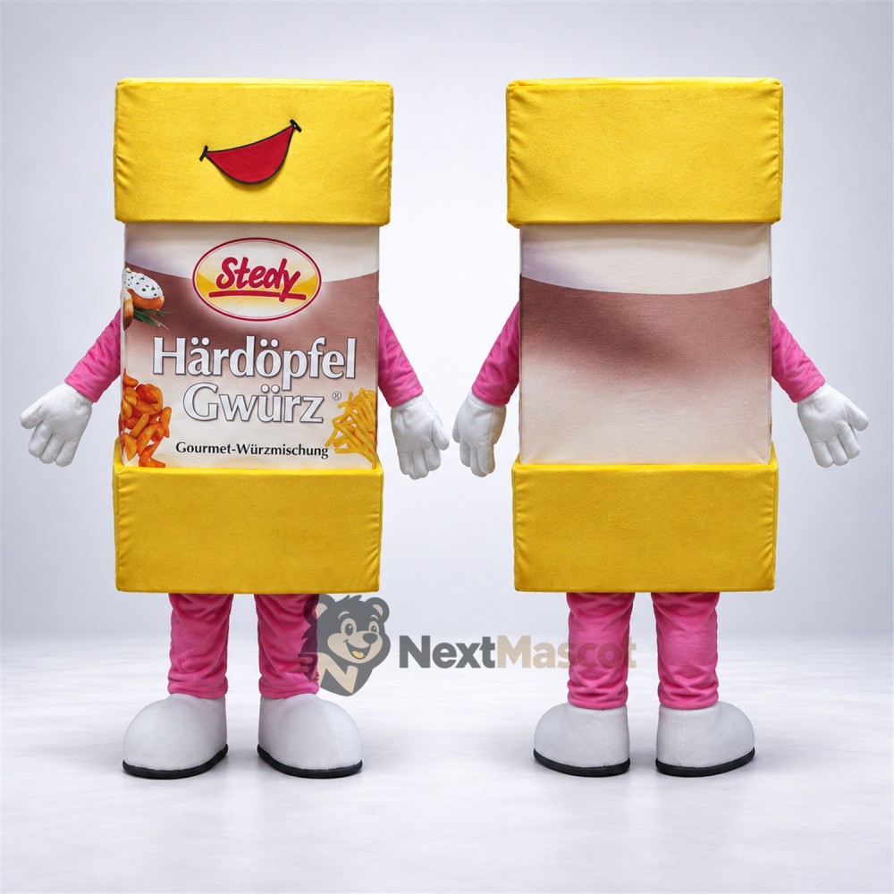 Seasoning Packet Mascot Costume Seasoning Packet Mascot Costume