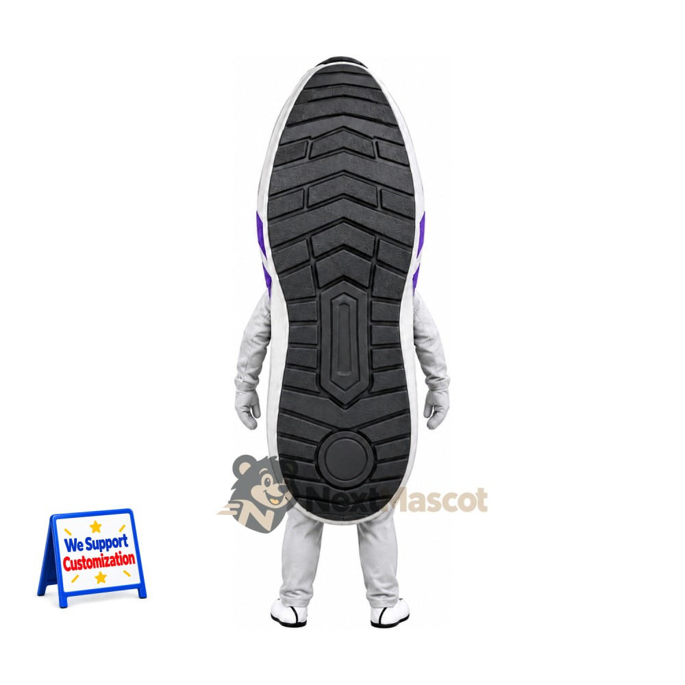 Sneaker Mascot Costume - Purple Sneaker Mascot Costume - Purple