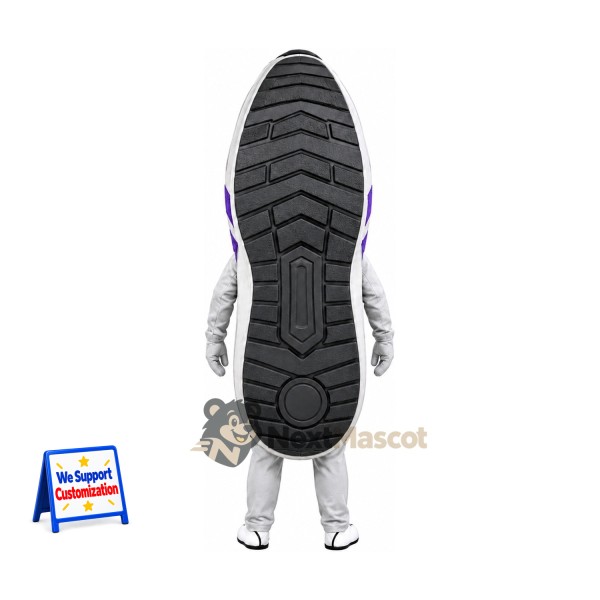 Sneaker Mascot Costume - Purple Sneaker Mascot Costume - Purple