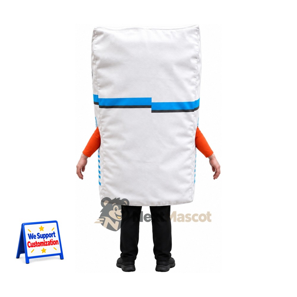 Plaster Bag Mascot Costume Plaster Bag Mascot Costume