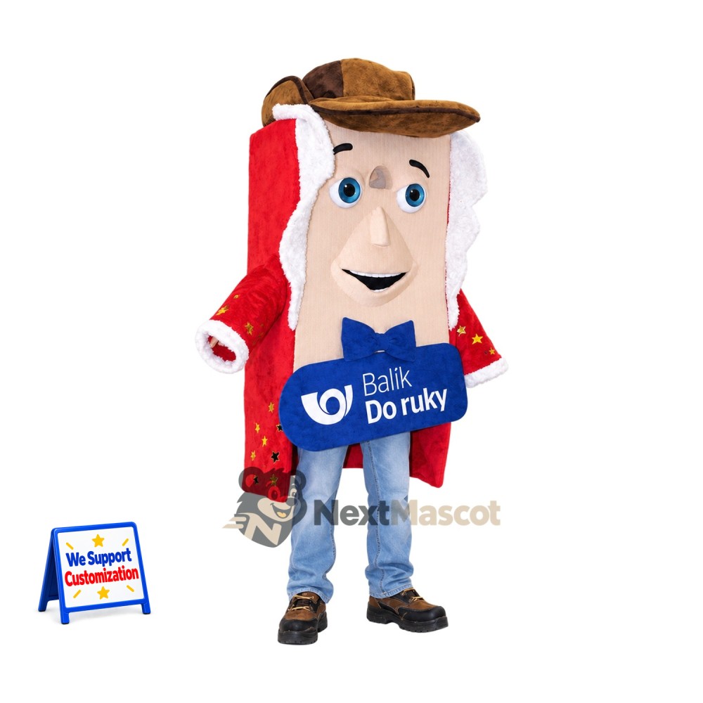 Parcel Character Mascot Costume Parcel Character Mascot Costume