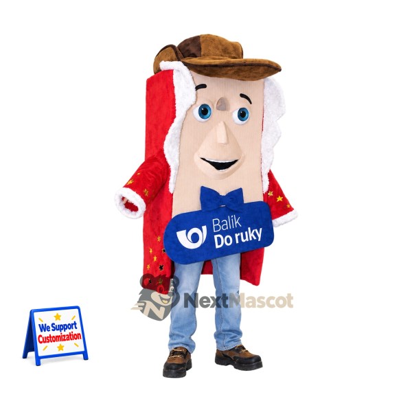 Parcel Character Mascot Costume
