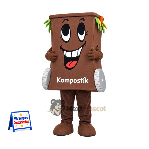 Compost Bin Mascot Costume