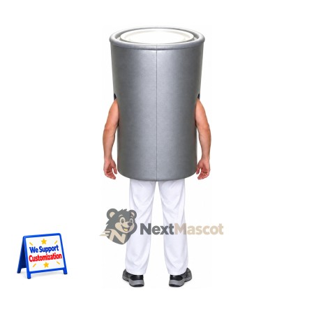Paint Can Mascot Costume Paint Can Mascot Costume