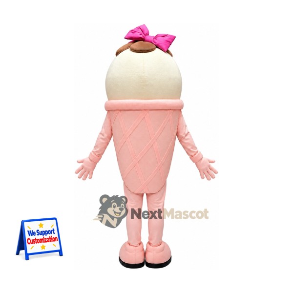 Yogurt Character Mascot Costume - Pink