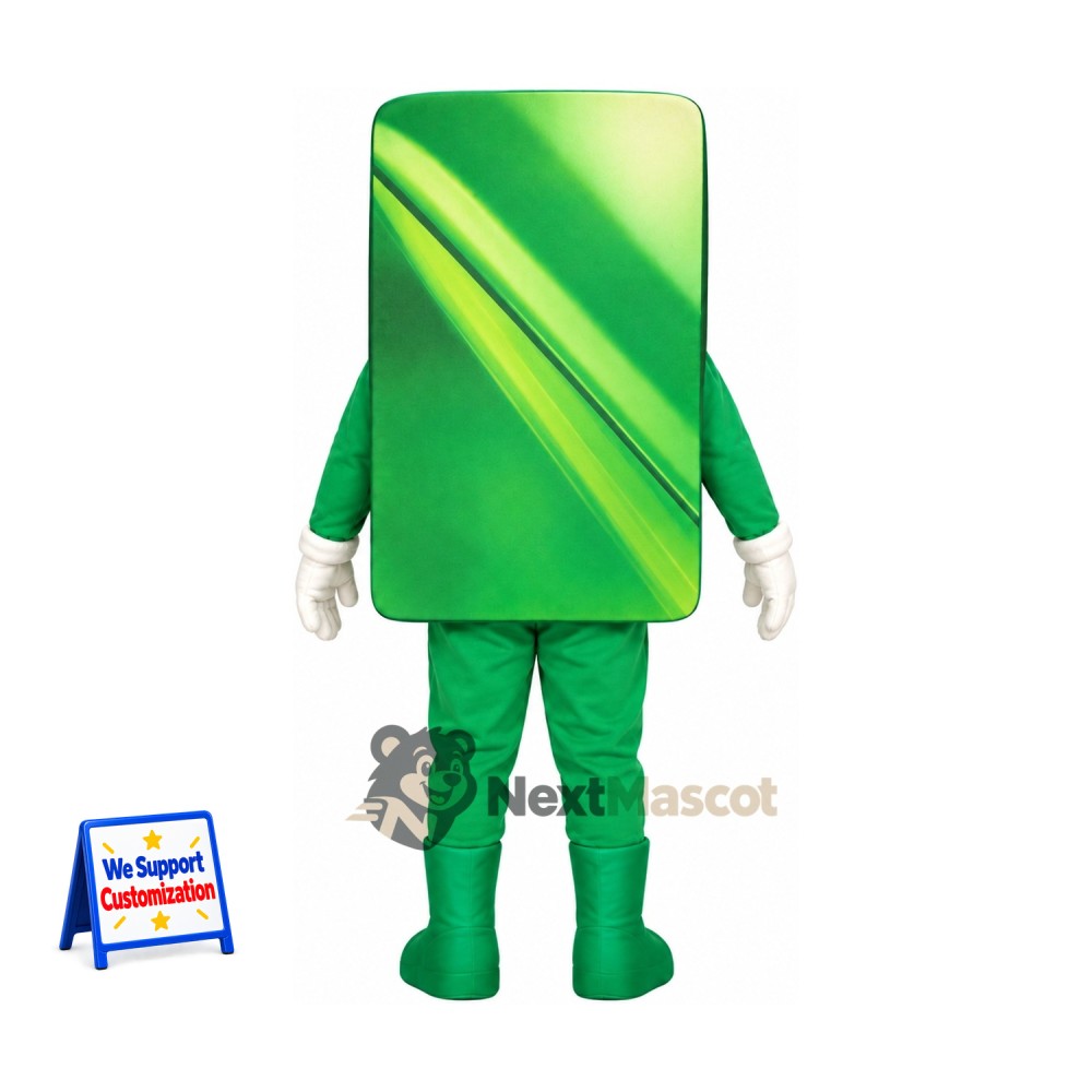 Bank Card Mascot Costume - Green