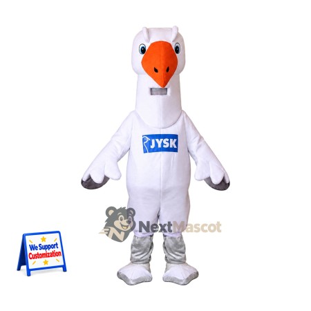 Goose Mascot Costume - White for Pep Rallies