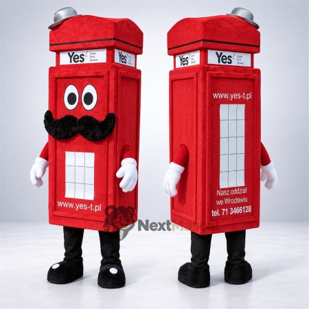 Mailbox Mascot Costume - Red for School Events Mailbox Mascot Costume - Red for School Events