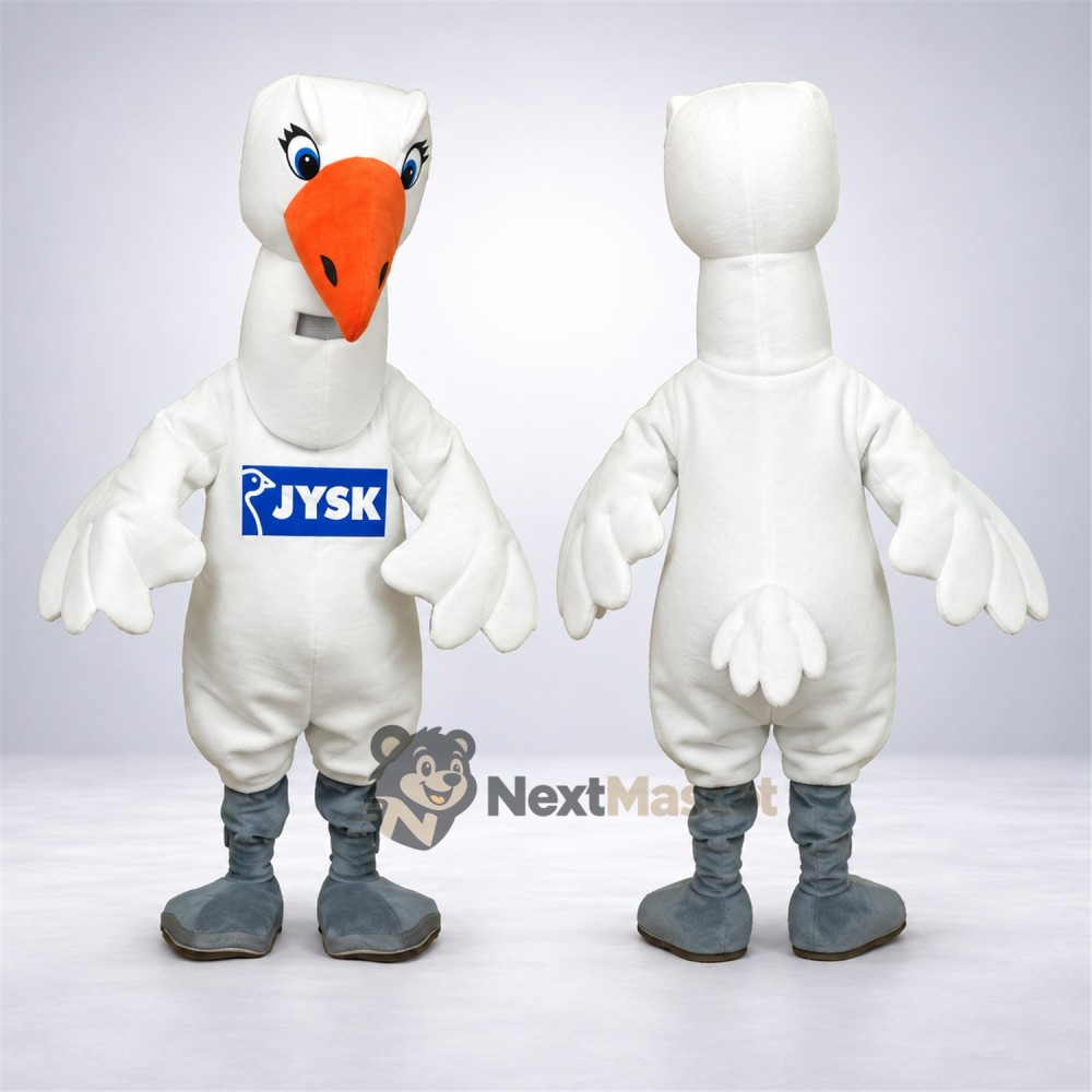 Goose Mascot Costume - White for Carnivals Goose Mascot Costume - White for Carnivals