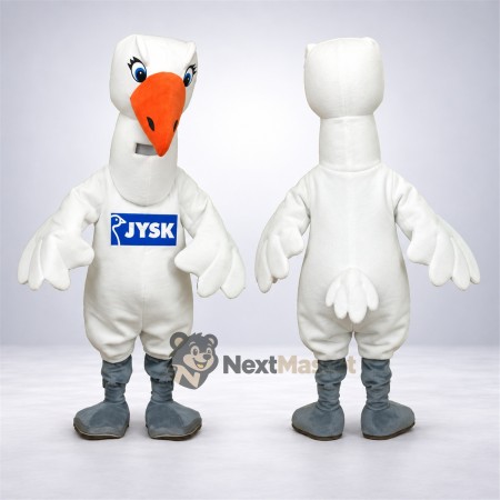 Goose Mascot Costume - White for Carnivals Goose Mascot Costume - White for Carnivals