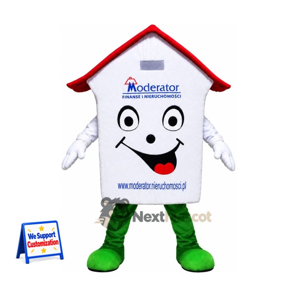 House Mascot Costume - White