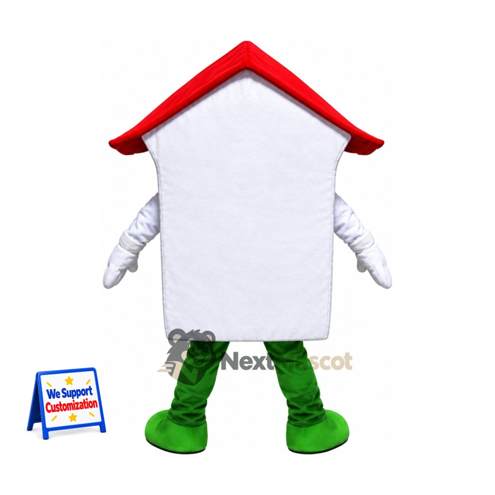 House Mascot Costume - White House Mascot Costume - White