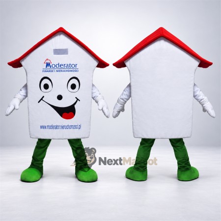 House Mascot Costume - White House Mascot Costume - White