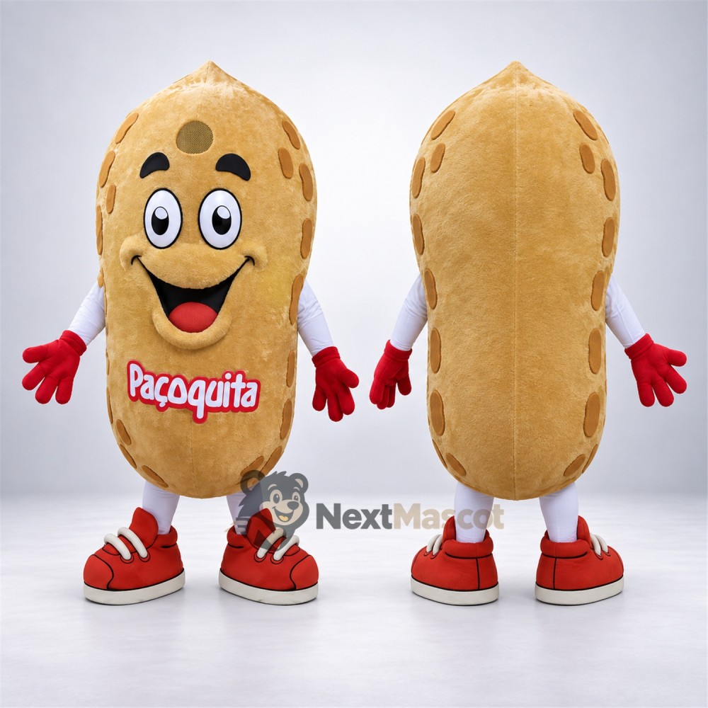 Peanut Candy Mascot Costume Peanut Candy Mascot Costume
