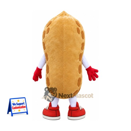 Peanut Candy Mascot Costume Peanut Candy Mascot Costume