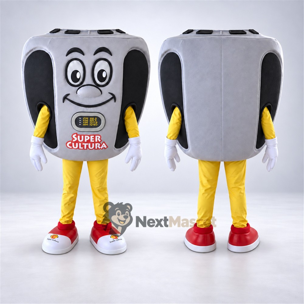 Speaker Mascot Costume - Gray Speaker Mascot Costume - Gray