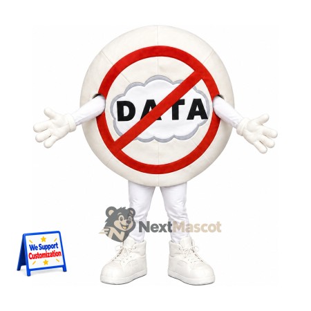 Trans Fat Free Symbol Mascot Costume Trans Fat Free Symbol Mascot Costume