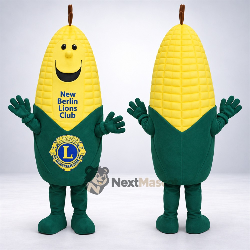 Corn Mascot Costume - Green Gloves and Pants Corn Mascot Costume - Green Gloves and Pants