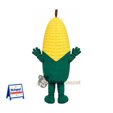 Corn Mascot Costume - Green Gloves and Pants Corn Mascot Costume - Green Gloves and Pants