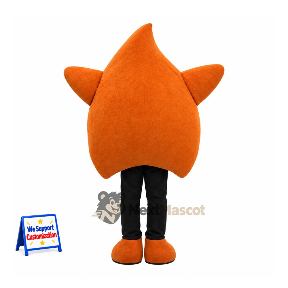 Star Mascot Costume - Orange Star Mascot Costume - Orange