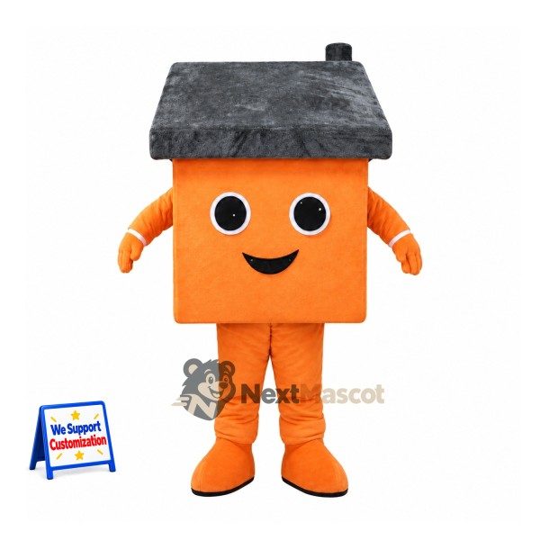 House Mascot Costume - Orange