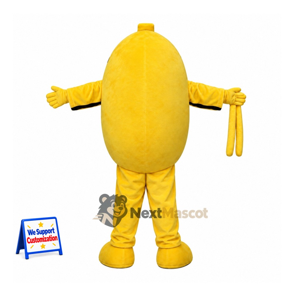 Bottle Mascot Costume - Yellow for Parades Bottle Mascot Costume - Yellow for Parades