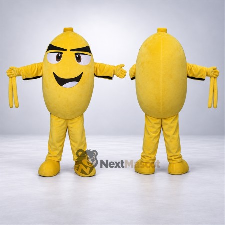 Bottle Mascot Costume - Yellow for Parades Bottle Mascot Costume - Yellow for Parades