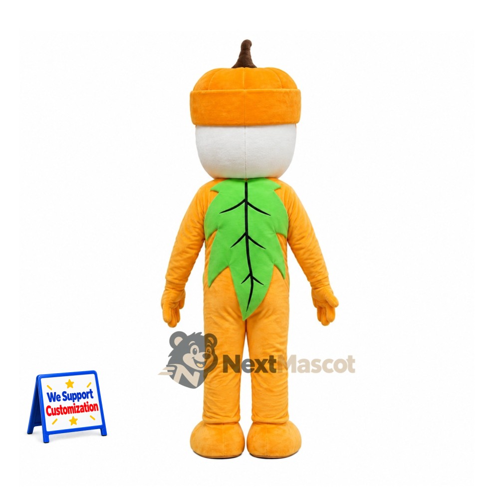 Acorn Head Character Mascot Costume Acorn Head Character Mascot Costume