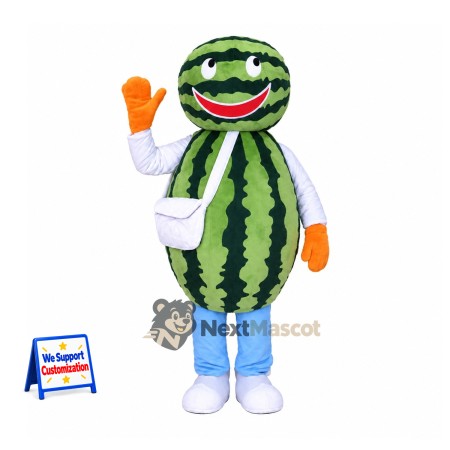 Watermelon Mascot Costume - White Shirt Watermelon Mascot Costume - White Shirt