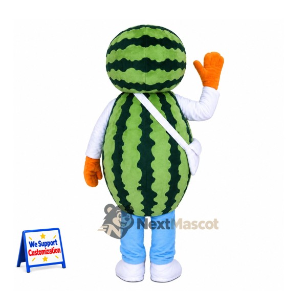Watermelon Mascot Costume - White Shirt Watermelon Mascot Costume - White Shirt