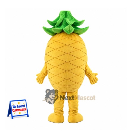 Pineapple Mascot Costume - Big Eyes and Short Leaves Pineapple Mascot Costume - Big Eyes and Short Leaves