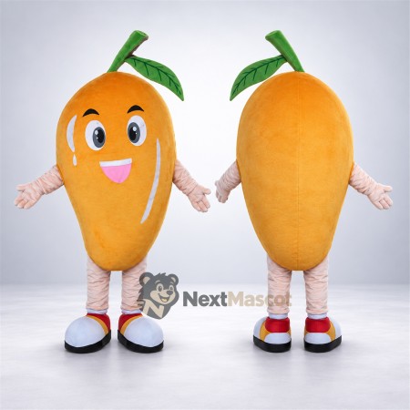 Mango Mascot Costume - White Gloves and Sneakers