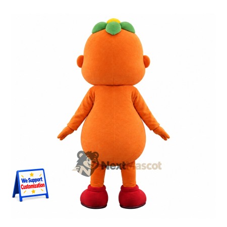 Fruit Head Character Mascot Costume - Orange Fruit Head Character Mascot Costume - Orange