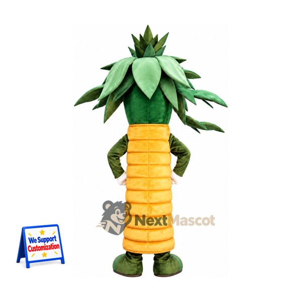 Palm Tree Mascot Costume - Sunglasses Palm Tree Mascot Costume - Sunglasses