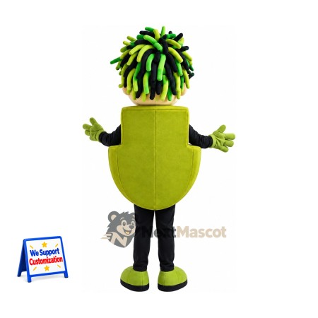 Corn Head Boy Mascot Costume