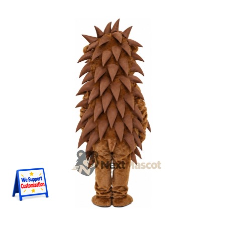 Hedgehog Mascot Costume - Brown for Parades Hedgehog Mascot Costume - Brown for Parades