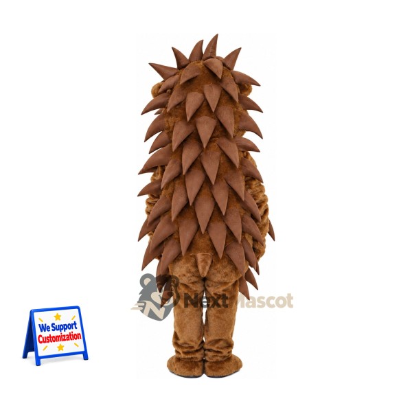 Hedgehog Mascot Costume - Brown for Parades Hedgehog Mascot Costume - Brown for Parades