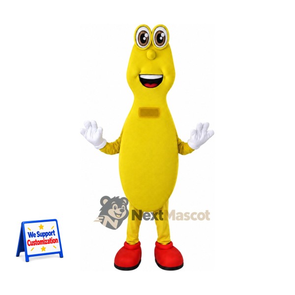 Banana Character Mascot Costume - Yellow