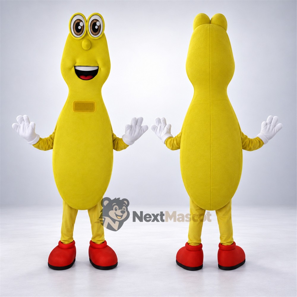 Banana Character Mascot Costume - Yellow Banana Character Mascot Costume - Yellow