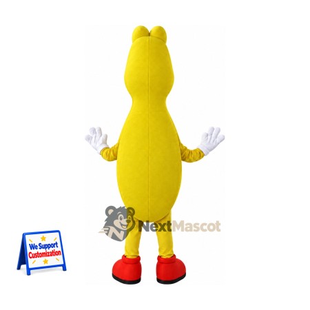 Banana Character Mascot Costume - Yellow Banana Character Mascot Costume - Yellow