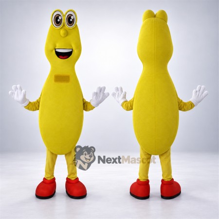 Banana Character Mascot Costume - Yellow Banana Character Mascot Costume - Yellow