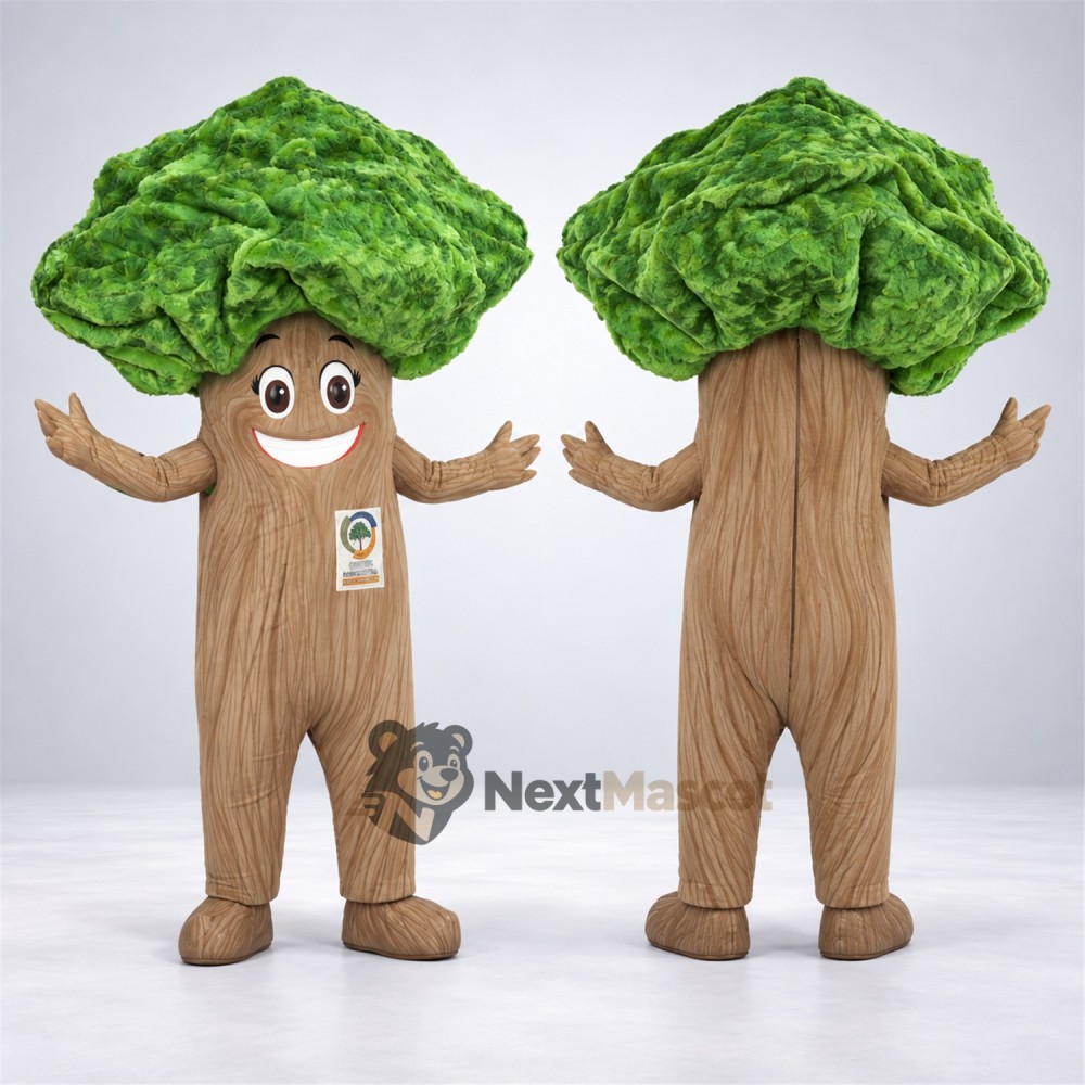 Tree Mascot Costume - Green Canopy