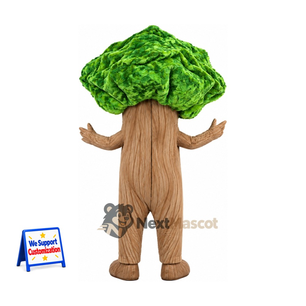 Tree Mascot Costume - Green Canopy