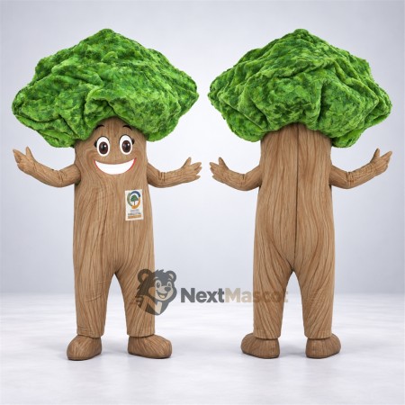 Tree Mascot Costume - Green Canopy
