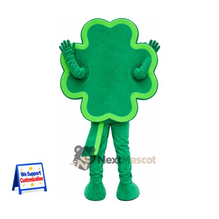 Four Leaf Clover Mascot Costume for Parades Four Leaf Clover Mascot Costume for Parades