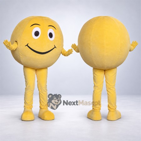 Smiley Face Mascot Costume - Yellow Smiley Face Mascot Costume - Yellow