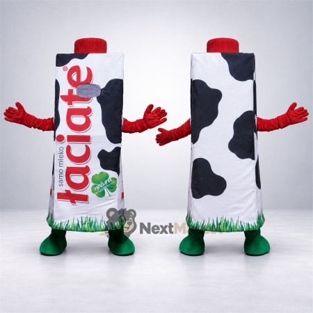 Milk Carton Mascot Costume Milk Carton Mascot Costume